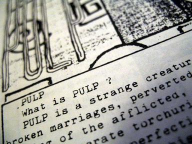 Pulp in 'Step Inside My Pepperpot' fanzine, March 1987