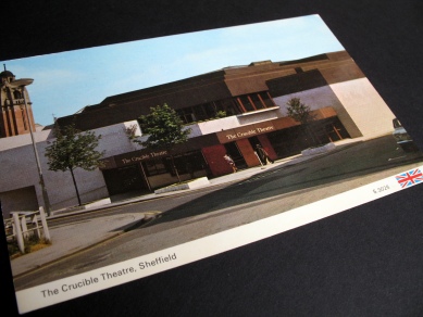 Postcard of the Crucible Theatre, Sheffield, 1970s
