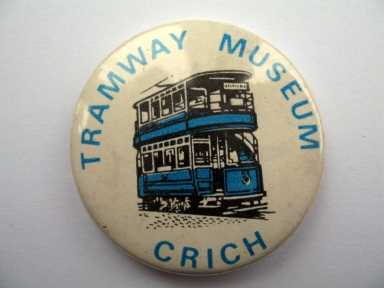 Crich Tramway Museum badge