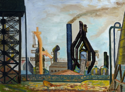 Jack Kettell, Rebuilding a Blast Furnace, 1964-65
