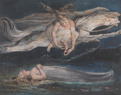 William Blake, Pity, c.1795