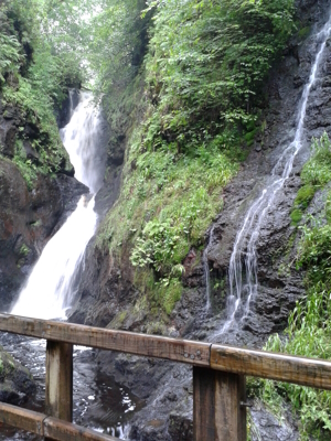 Waterfalls in Glenariff Forest