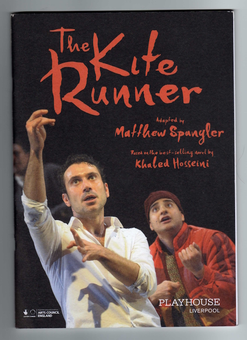 The Kite Runner programme - Liverpool Playhouse